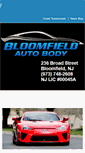 Mobile Screenshot of bloomfieldautobody.com